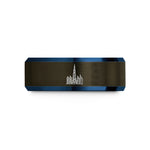 unique presents for men – gunmetal & blue tungsten dubai skyline wedding band