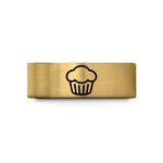 men’s personalized tungsten ring – gold tungsten muffin wedding band