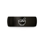 personalized present for boyfriend – black tungsten singing bowl wedding band
