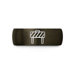 present ideas for moms – gunmetal & black tungsten barricade wedding band