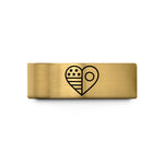 couples matching ring set – gold tungsten usa japan heart wedding band