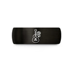 matching rings for partners – black tungsten flamenco guitar rose wedding band