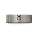 wedding bands for couples – gray tungsten mercury wedding band