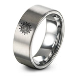 swatch color sample for Sun Mandala ring style 15