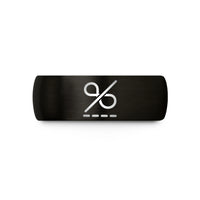 romantic presents for couples – black tungsten dal segno wedding band