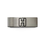 present ideas for sister – blue & silver tungsten hydrogen h wedding band
