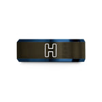 valentine presents for sister – gunmetal & blue tungsten hydrogen h wedding band
