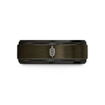 grandma christmas present ideas – gunmetal & black tungsten skewers kebab wedding band