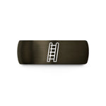 special presents for wife – gunmetal & black tungsten ladder wedding band