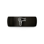 unique presents for wife – black tungsten hair dryer wedding band