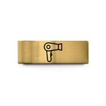 special presents for her – gold tungsten hair dryer wedding band