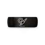 unique presents for couples – black tungsten output jack plug wedding band