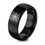 swatch color sample for Spider Web Border ring style 03