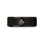 special present ideas her – black tungsten gavel over globe wedding band
