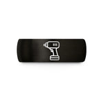 unique presents for girlfriend – black tungsten impact driver wedding band