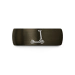 tungsten rings for men – gunmetal & black tungsten kick scooter wedding band