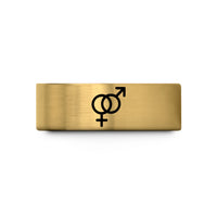 matching rings for couples – gold tungsten male female wedding band