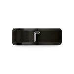 unique presents for women – black tungsten hex key allen wedding band