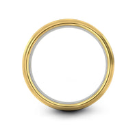personalized rings for couples – coconut engraving on gold & silver tungsten wedding band