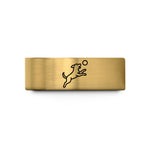 tungsten wedding bands men – gold tungsten dog leaping wedding band