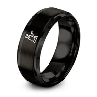 black tungsten hydraulic jack ring