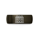 tungsten bands for him – gunmetal & blue tungsten test tube rack wedding band