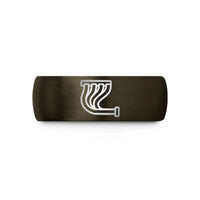 tungsten wedding bands – gunmetal & black tungsten exhaust header wedding band