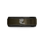 tungsten wedding bands – gunmetal & black tungsten exhaust header wedding band