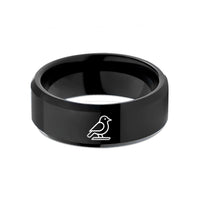 women's black tungsten ring – black tungsten virginia wedding band