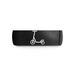 engraved wedding band – black tungsten kick scooter wedding band
