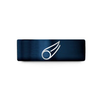 tungsten carbide men's rings – blue tungsten comet wedding band