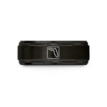 black tungsten men's ring – black tungsten fl wedding band