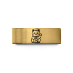 matching band for couples – gold tungsten lucky coin wedding band
