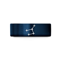 custom couples rings design – blue tungsten big dipper wedding band