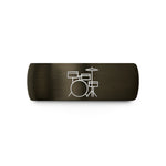 tungsten wedding band set – gunmetal & black tungsten jazz kit wedding band