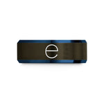 tungsten bands for men – gunmetal & blue tungsten e eulers number wedding band