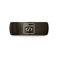 tungsten carbide rings – gunmetal & black tungsten code editor window wedding band