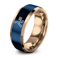 swatch color sample for Lambda Sign ring style 12