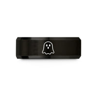top Christmas present ideas – black tungsten ghost wedding band