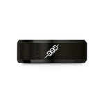 presents for female friends – black tungsten satay skewers wedding band
