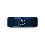 blue tungsten ring – blue tungsten stomach wedding band