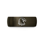 tungsten rings for men – gunmetal & black tungsten bald eagle wedding band