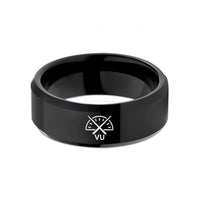 special present ideas her – black tungsten meter needles wedding band