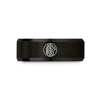 best birthday presents her – black tungsten saxophone keys wedding band