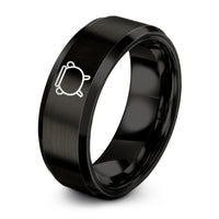 best christmas presents 2023 – black tungsten cauldron ring