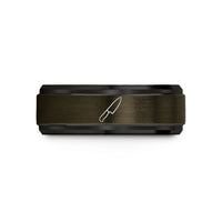 premium skincare present kits – gunmetal & black tungsten chef knife wedding band