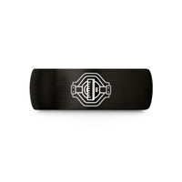 best present sets her – black tungsten differential wedding band