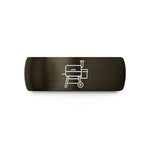best beauty present sets – gunmetal & rose gold tungsten pellet smoker wedding band