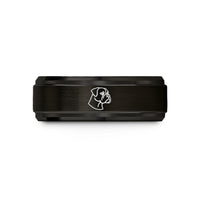 presents for new moms – black tungsten boxer wedding band