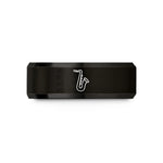 unique birthday presents her – black tungsten baritone sax jazz wedding band